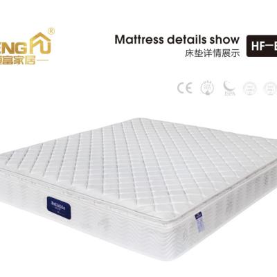 China Foldable Home Furniture General Use High End Mattress Goose Down Layer Memory Foam Pocket Spring Mattress for sale