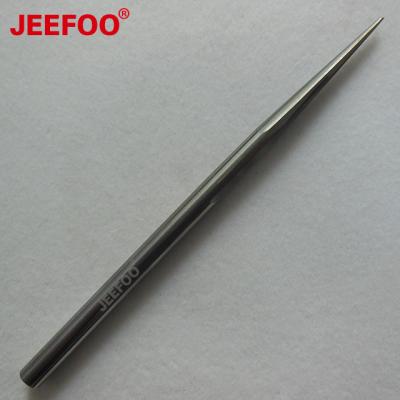 China 6*60H*1*6Degree*120L Two Flat Bottom Engarving Bit Straight Cut 6*60H*1*6Degree*120L Two Flute Double Slot Sticker End Mill for sale