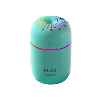 China Car New Arrival Smart Diffuser 6 Hours Spray Colorful Rotating Light Mini Night Humidifier For OEM for sale