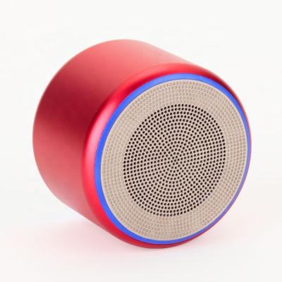 China USB C Rechargeable Light Phone Function China Rohs Wireless Portable Speaker 800mAh RGB Waterproof Speaker for sale