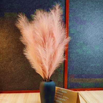 China Hot Selling Hotel Hand Made Home Wedding Store Pampas Grass Decoration Artificial Flowers Small Pampas Grass for sale