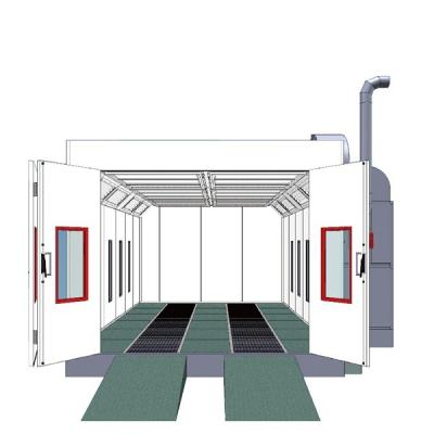 China Amerigo A-700S European Style CE Spray Booth / Spray Paint Booth China Manufacturer 7000*5560*3610mm for sale