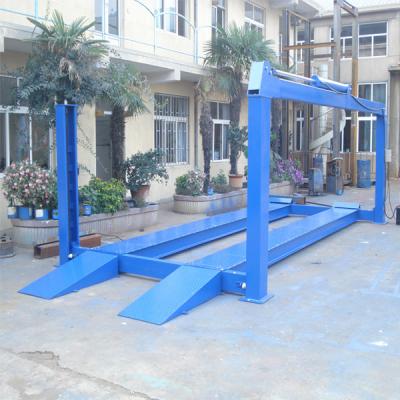 China Amerigo Hydraulic 8T 4 Post Auto Car Lift Heavy Duty Maintenance Truck Lift for sale