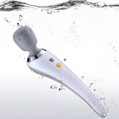 China Handheld Personal Body Massage Wand Wireless Waterproof Massager For Neck Arm Back Leg for sale