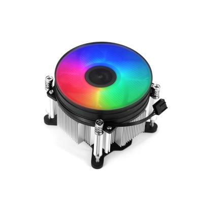 China Quiet Lightweight Aluminum CPU Cooler Factory Price PC Case RGB Color RGB Fan for sale