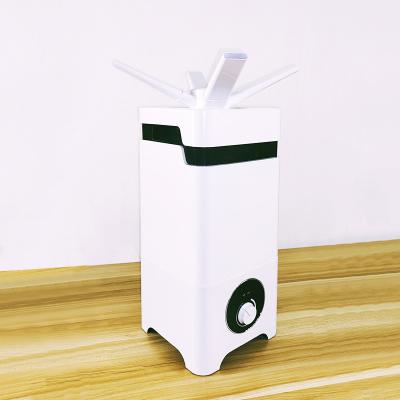 China Button Control High Performance Ultrasonic Air Hydroponic Humidifier for sale