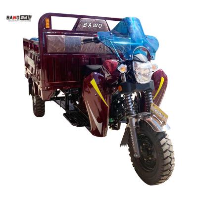 China Cargo OEM fuel tricycle Zongshen 150cc engine suitable for agricultural freight, fuel powered motor tricycle for sale