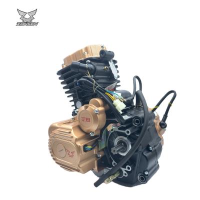 China Fuel 4 Stroke Zongshen Jinqing 200cc Water Cooled Engine, 200cc Engine Water Cooled Motorcycle, Zongshen Motorcycle Engine Assembly for sale