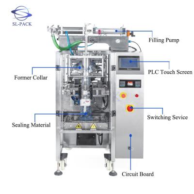 China Best Beverage Sold Juicer Packaging Machine Corn Oil Liquid Packing Machine Top Lush Liquid Pack In Bag Machine for sale