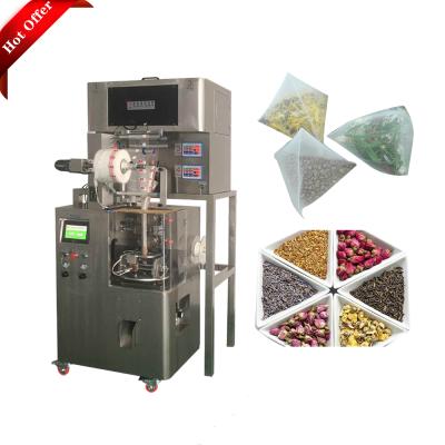 China Double chamber tea bag packing machine easy operation best prices with outer bag bagger for lazy people for sale