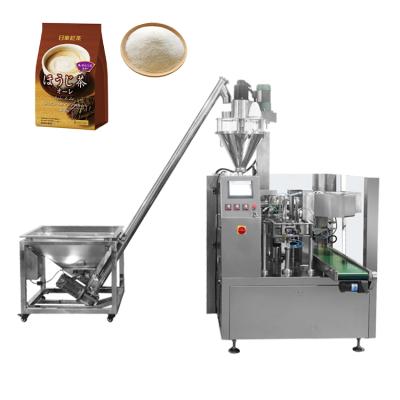 China Food Premade Bag Packing Machine Milk Tea Powder Packing Filling Machine for sale