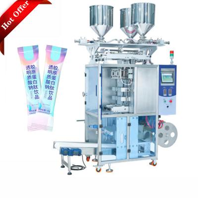 China Beverage packing machine honey/sauce/syrup stick bag multi-lane liquid packaging machine for sale