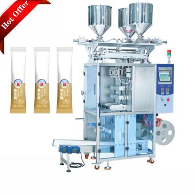 China Beverage Isolation Liquid Packing Machine Automatic Multiline Four Side Multi-lanes Stick Bag Packing Machine for sale