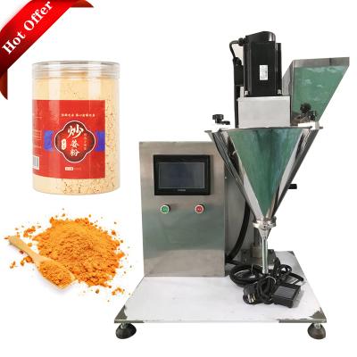 China 2021 hot sale semi-automatic food powder pouch filling machine and sealing machine for sale