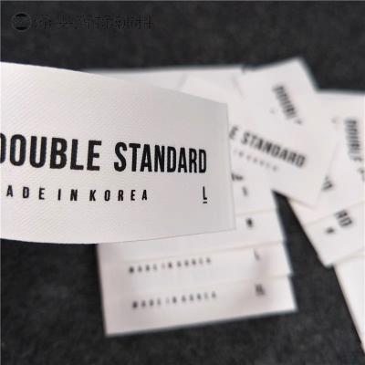 China Factory Washable Original End Ply Neck Personalized Labels Custom Labels Low Woven Minimum Labels With Private Label for sale