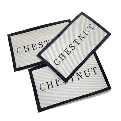 Chine Viable Hot Sale Custom Brand Logo Tag Clothing Woven Garment Labels à vendre