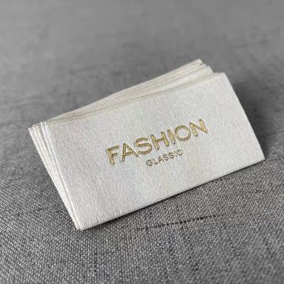 Китай Viable Wholesale Custom Fashion Garment Labels Sewing Woven Label Apparel Label Clothing Fabric Textile Designer Labels продается