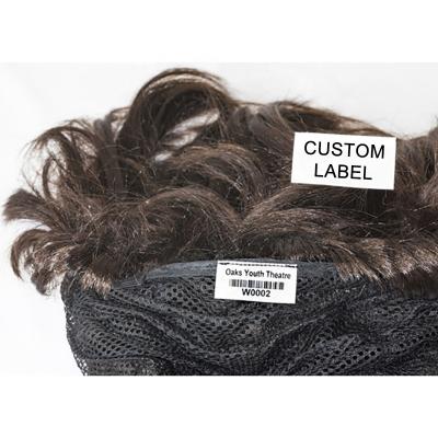 China Personal Design Woven Wig Taggs Washable Customized Private Labels Satin Garment Garment Hair Products For Garment Wig Hair Bag en venta