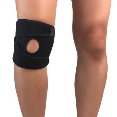 China Compression Sleeve Black Neoprene Arthritis Essential Fixed Adjustable Knee Brace For Men Women Knee Support for sale