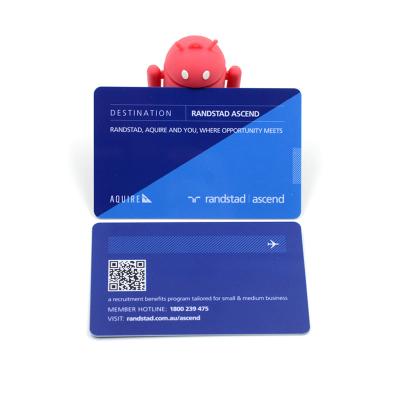 China Luxury Golden PVC Loyalty Card Personal Custom Design PVC Membership Card for sale