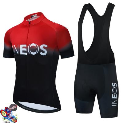 China Breathable Hot Sale 2021 Summer Cycling Wear Running Short Men Sleeveless Sports Compression Wear Suit Set for sale