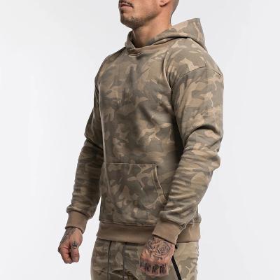 China Breathable Customized Logo Hoodies Men For Men New Design Print SUGAR Hoodie Camouflage Jogging Suit Men Training Wear Fitness Wear for sale