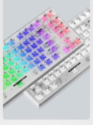 中国 Type C USBポート 20種類のRGB 83PCSボタンを搭載した機械式キーボードマウス 販売のため