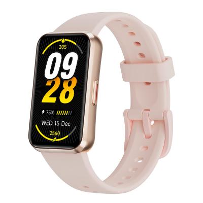 China T54B Stylische Schwarz-Rosa-Multifunktions-Smartwatch 172*320px Auflösung 15 Tage Standbyzeit zu verkaufen