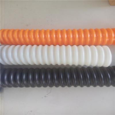 China 1mm Stärke HDPE doppel-wandige gewölbte Rolle Rohr-200M/ zu verkaufen