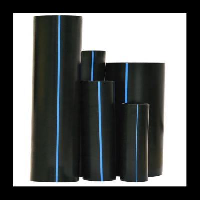 China PE80 PE100 HDPE schwarze Plastikwasserleitung des Klempnerarbeit-Rohr-SDR11 20mm zu verkaufen