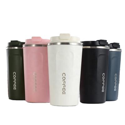 China New Design Business Double Wall Heat Proof Stainless Steel Vacuum Thermos Coffee Mug for sale