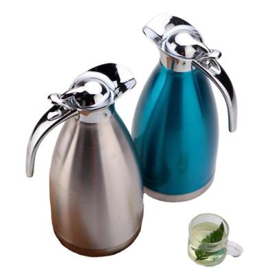 China Stainless Steel Sustainable Water Jug Double Wall Thermo Home Kettle Pot for sale