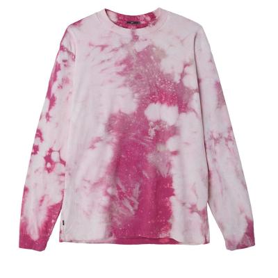 China Tye Dye Men's Tie Dye Mens Shirts CUSTOM MADE Men's Long Sleeve Tie Dye Men's T-Shirts OEM Vintage Band T-Shirt for sale