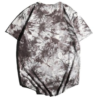 China Anti-wrinkle OEM T-shirts Tiedye T-shirt Rock Size T-shirt Baju Kaos Pria Next Level Customize Gents Tye Dye Shirts for sale