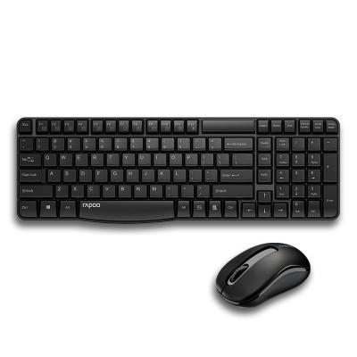 China Rapoo X1800S Waterproof Wireless Keyboard and Mouse Set 2.4G Power Saving Desktop Computer Keyboard and Mouse Combo for sale