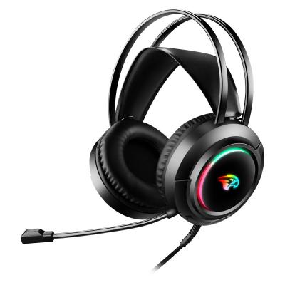 China BOZHAN ZH-722 Headset Headphones BOZHAN ZH-722 Luminous 7.1USB Gaming Internet Cafe Internet Cafe E-sports Headset RGB Online Voice Earphone for sale