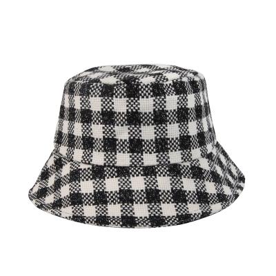 China 2022 Hot Sale Designer Fashion Bucket Hats Sewing Band Casual Waterproof Recycled Empty Polyester Fabric Bucket Hats for sale