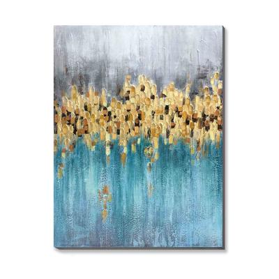 China Modern Abstract Graceful Wall Art Canvas Oil Painting for Living Room Oil Paintings Art for sale