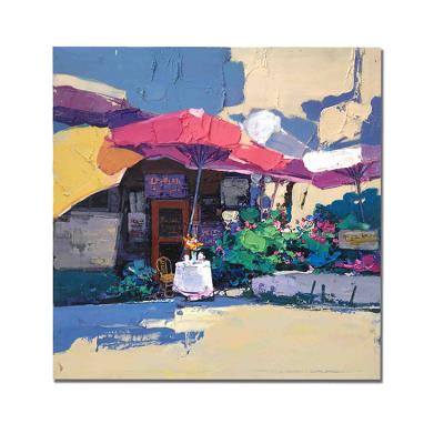 China Modern Abstract Landscape Shop Acrylic Canvas For Handmade Oil Paintings With Stretch Wall Art for sale