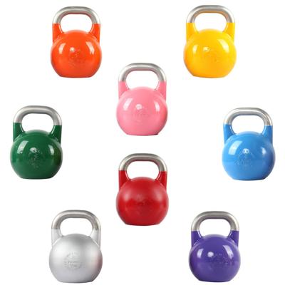 China Durable Model ST1830 Gymnasium Equipments Eco Friendly Competition Colored Steel Kettlebell for sale