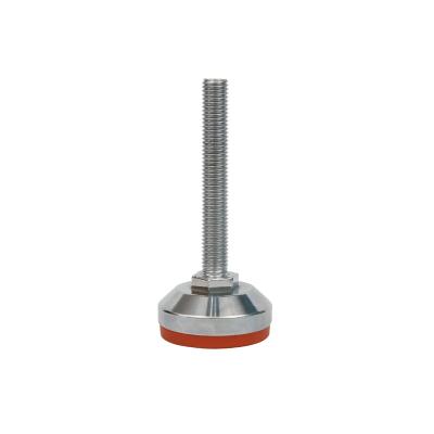 China Rigid supply cushioning heavy foot leveler, high load base and heavy carbon steel base, firm and durable, and customized for sale