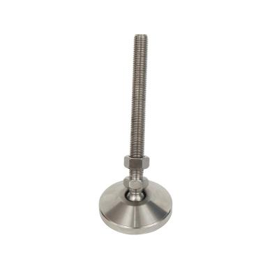 China Rigid Manufacturer Directly Supply Stainless Steel Pivot Foot Leveler, Horizontal Adjustment Pivot Foot Leveler for sale