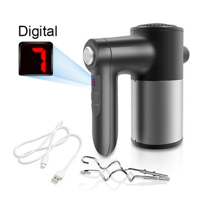 China 12v Household Appliances Rechargeable Battery Ejector Knob Electric Blender Grinder Handheld Blenders for sale