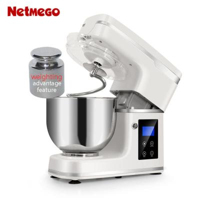 China Beater Ejector Knob Timing Function Set Mixer with Scale Feature Dough Agitator Kitchen Mixer Cake Stand Mixer for sale