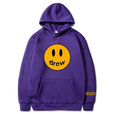 China Bieber Drew House Nine Dots Men's Hoodie Smiley Face Anti-wrinkle Hoodie Wholesale Indrew Smiley Hoodie for sale