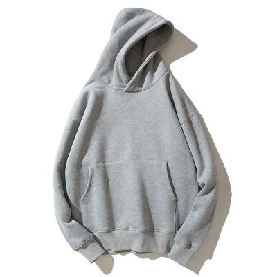 China Manufacturer Plain Blank Oversized Mens Fleece Hoodie Wholesale Anti-Shrink Apparel Custom for sale