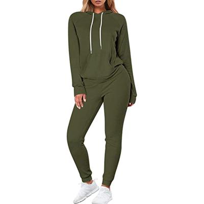 China Anti-pilling 2022 Spring Women Trackers Design Your Own Tracksuits Sweatpants And Hoodie Set Tracksuit Women 2 Piece Pants Set for sale