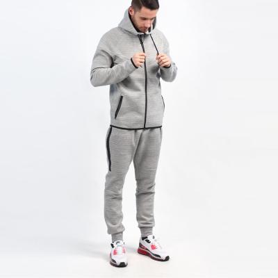 China Wholesale Cotton Antibacterial Breathable Tech Fleece Single Sweat Suits Outfits Custom Logo Sports Tracksuits for sale