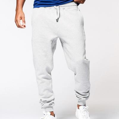 China Breathable 100% Cotton Anti-Static Mens Drop Crotch Joggers OEM Cut Loose Wholesale Sweatpants for sale