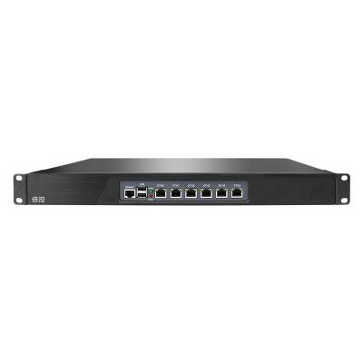 China Intel 6 Core i7-3520M Firewall Application i5-3320 I3-3110M VPN Router 1U Gigabit LAN Support Split Computer Industrial Wholesale 430x250x45mm for sale